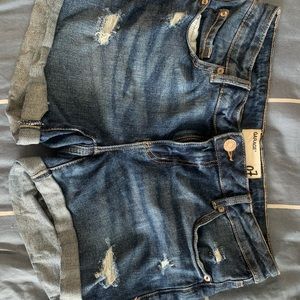 garage shorts.